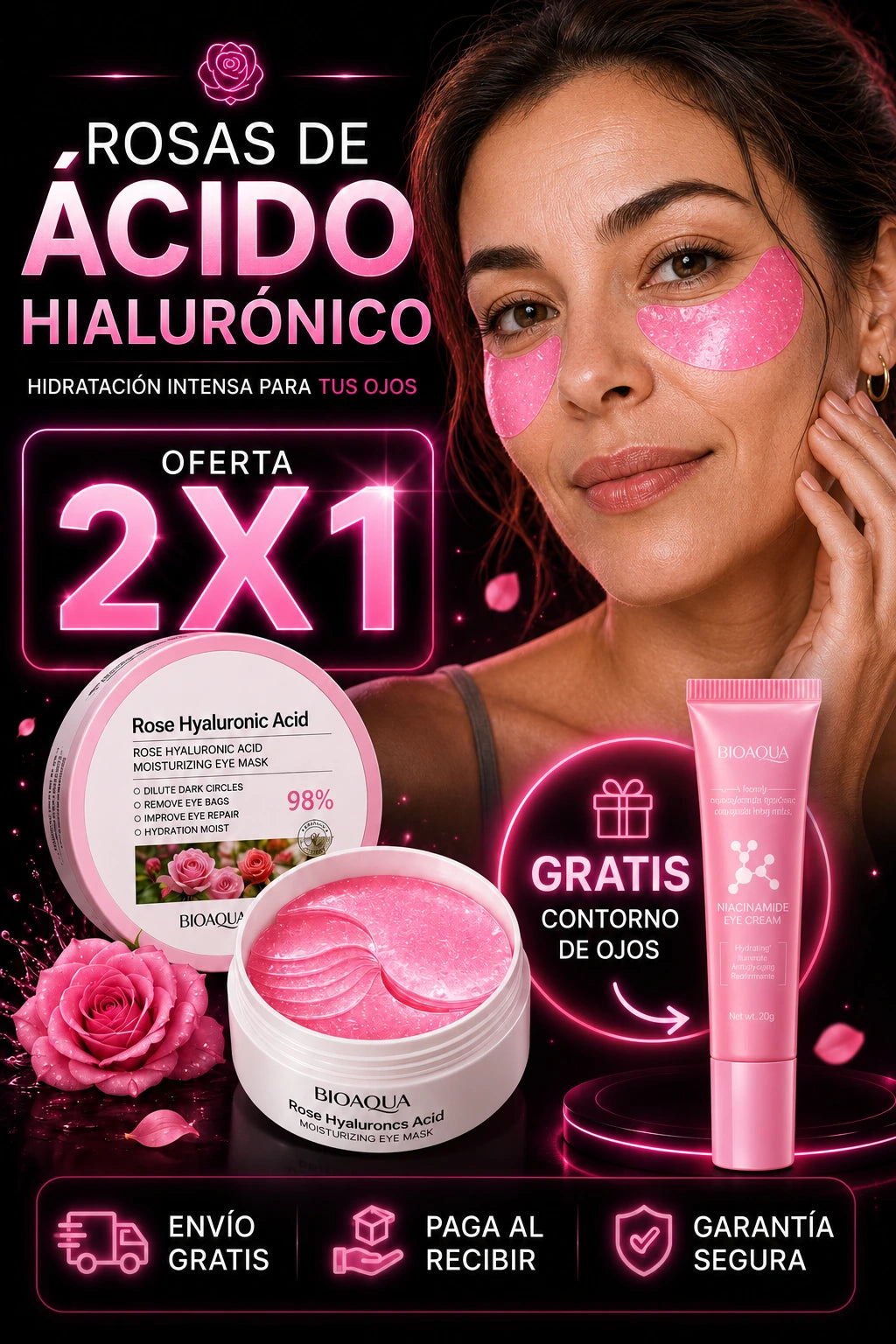 Rosas de Ácido Hialurónico
